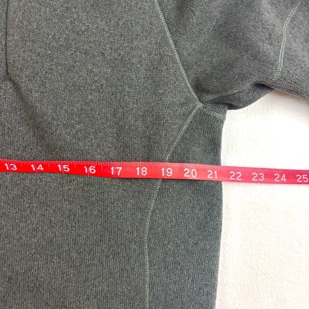 The North Face Men's Charcoal Heather 1/2 Zip Skyline Fleece Pullover Jacket (M)